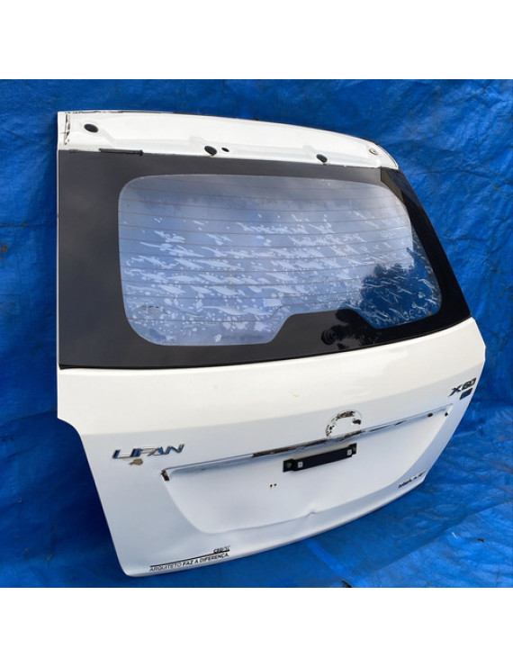 Tampa Traseira Lifan X60 2013 2014 2015 2016 Detalhe Branco
