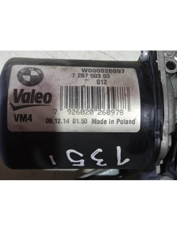 Motor Limpador Parabrisa Bmw 135i 2014 - 2018