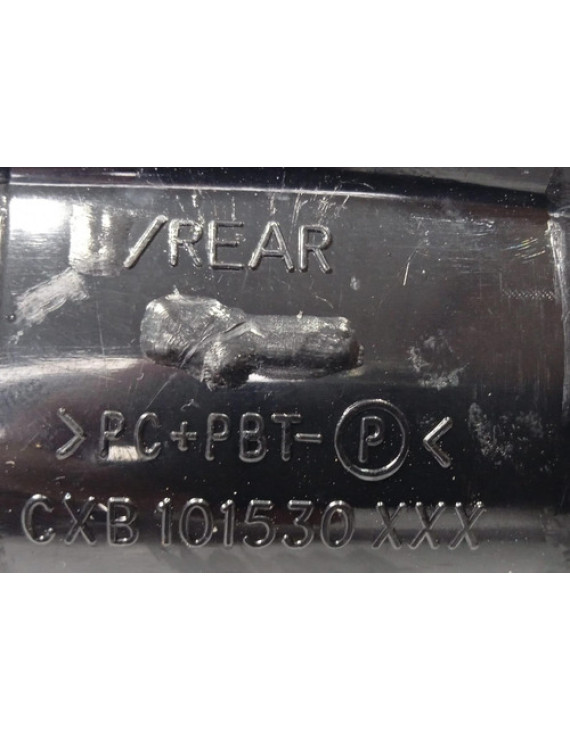 Maçaneta Externa Traseira Direita Freelander 1 2000 - 2005 Preto Traseira