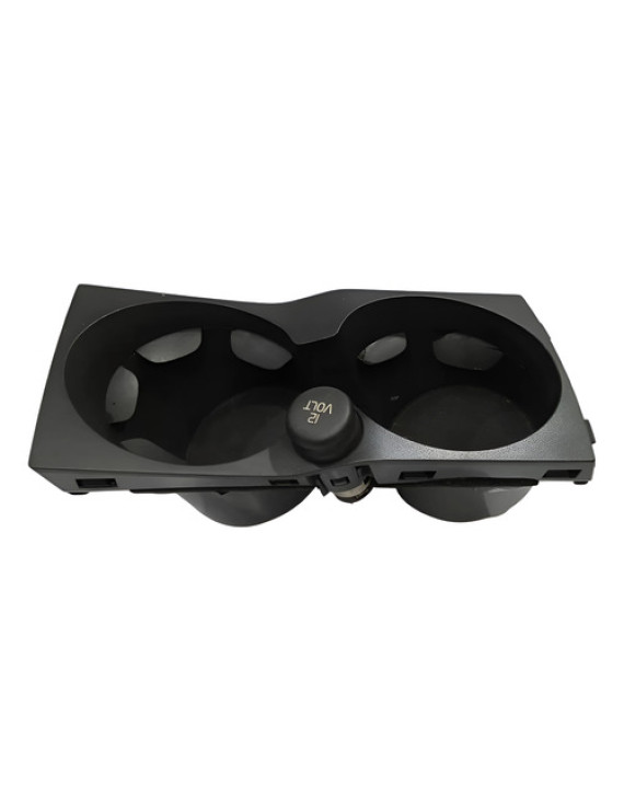Porta Copos Console Volvo Xc60 2010 2011 2012 Preto