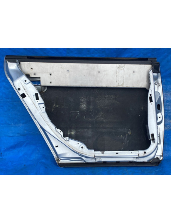 Porta Traseira Esquerda Audi A6 Allroad 2000 A 2005 Blindada Traseira Esquerdo Prateado