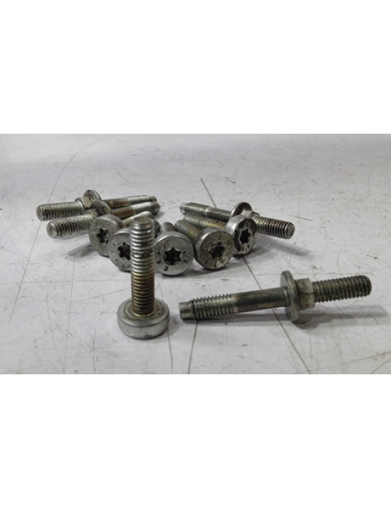 Kit Parafuso Carter Transmissão Volvo Xc60 T5 2.0 2012 Prateado