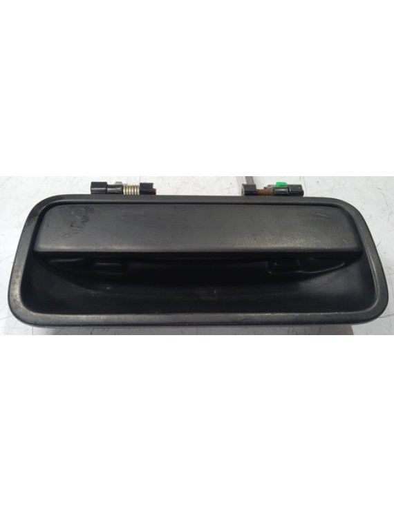 Maçaneta Externa Traseira Direita Freelander 1 2000 - 2005 Preto Traseira
