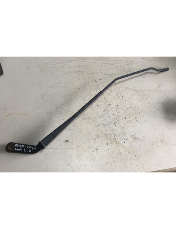 Haste Braço Limpador Parabrisala Direito Peugeot 207 Sw 2007 Direito