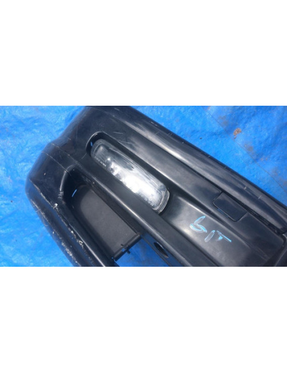 Parachoque Dianteiro Farol Milha Bmw 320 1999 2000 2001 Preto