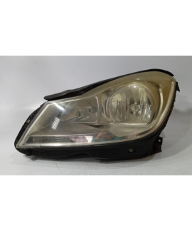 Farol Esquerdo Mercedes C180 2010 2011 / Detalhe Esquerdo/motorista