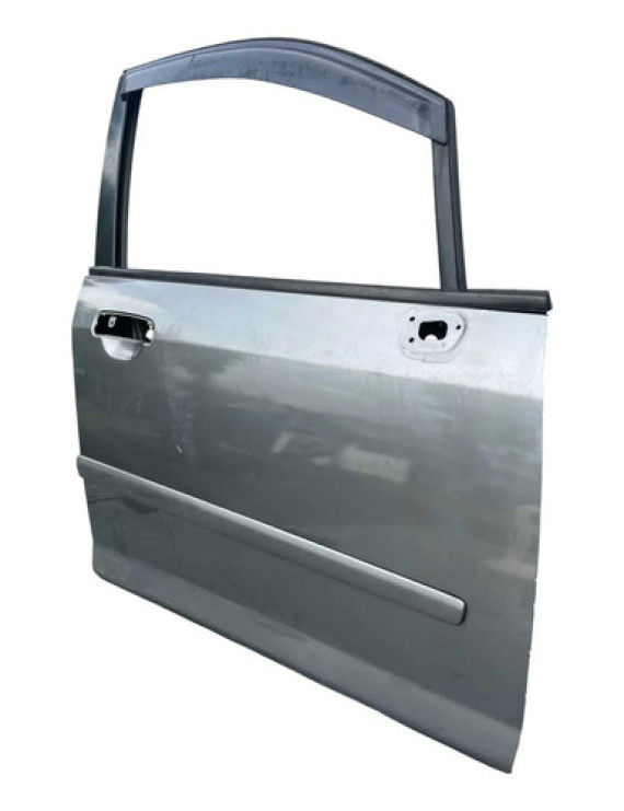 Porta Dianteira Direita Honda Fit 2003 A 2008 Recuperada Dianteira Direita Prateado