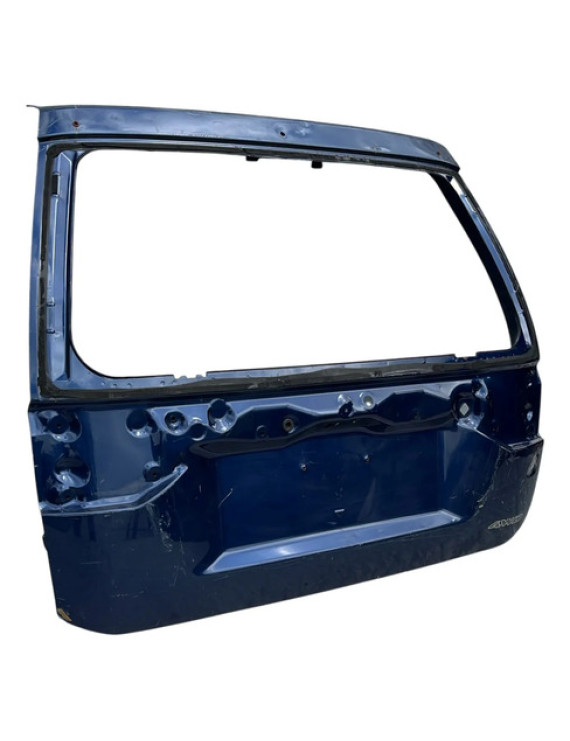 Tampa Traseira Pajero Sport 1999 A 2005 Detalhe Preto