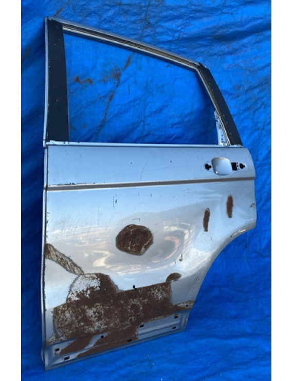 Porta Traseira Esquerda Honda Crv 2008 Á 2011 Traseira Esquerdo Prateado