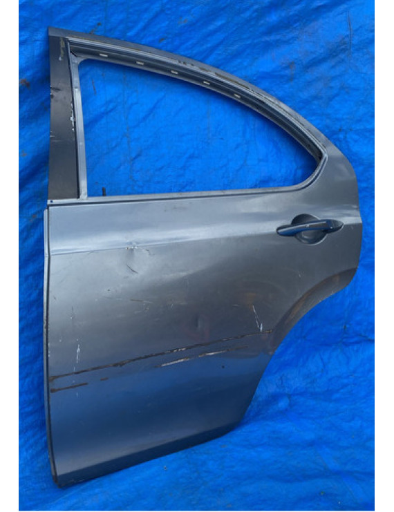 Porta Traseira Esquerda Jac J3 Hatch 2010 A 2013 / Detalhe Traseira Esquerda Cinza