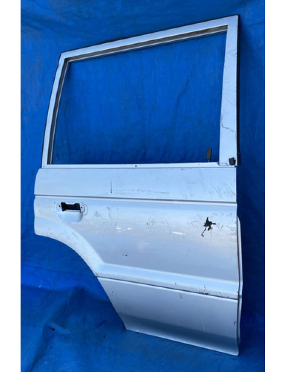 Porta Traseira Direita Pajero 1994 A 1998 Traseira Direita Prateado