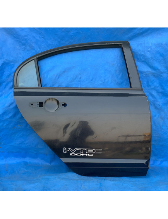 Porta Traseira Direita Honda Civic 2006 - 2011 Traseira Direita Preto