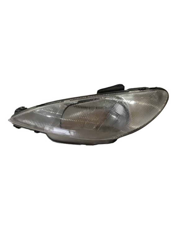 Farol Esquerdo Peugeot 206 1998 - 2007    Esquerdo