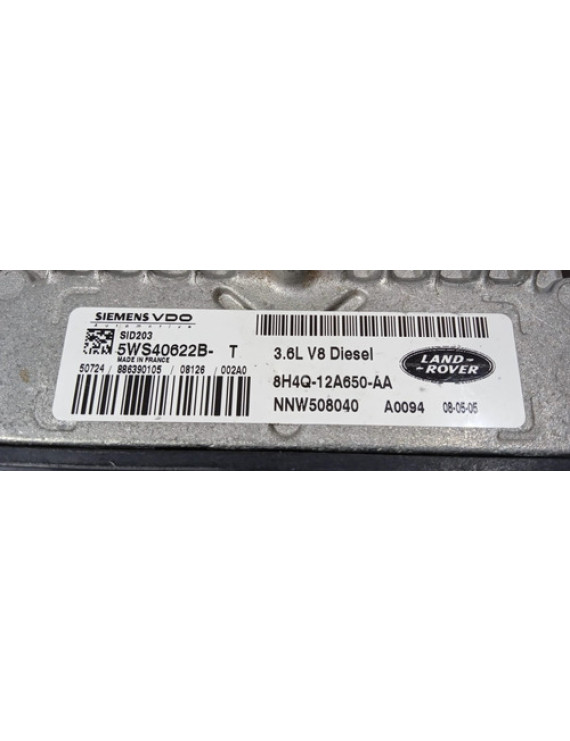 Módulo Injeção Range Rover Sport 3.6 V8 2009 / 8h4q12a650aa