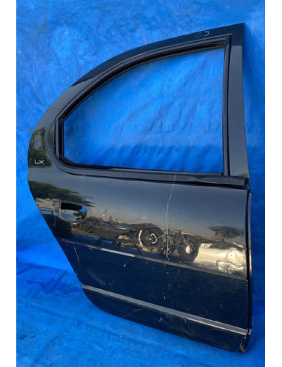 Porta Traseira Direita Chrysler Stratus 1996 A 2000 /detalhe Traseira Direita Preto