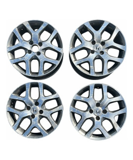 Jogo De Rodas Aro Honda City 2011 A 2016 Prateado Jogo De Rodas Aro Honda City 2011 A 2016 Prateado