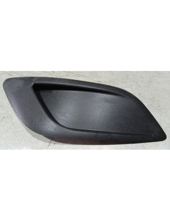 Grade Sem Furo Farol Milha Esquerdo Focus 2009 - 2013 Preto Esquerdo