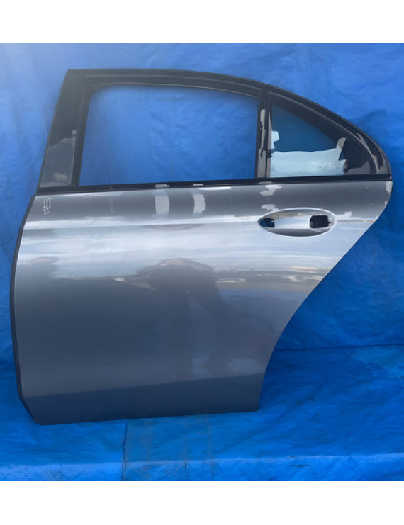 Porta Traseira Esquerda Mercedes E300 2020 Traseira Esquerdo Prateado