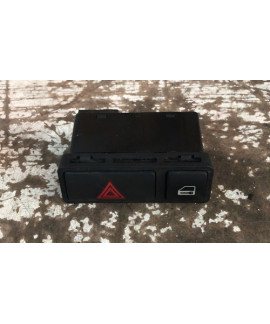 Botao Pisca Alerta E Trava Porta Bmw X5 2000 - 2006 Preto