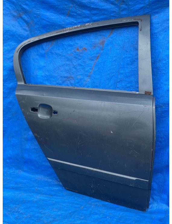 Porta Traseira Direita Vectra Gt Hatch 2006 A 2011 Traseira Direita Preto