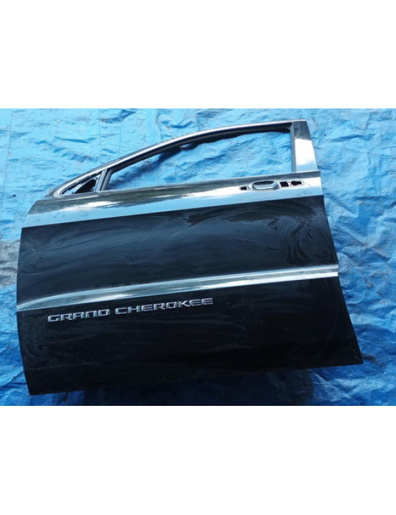 Porta Dianteira Esquerda Grand Cherokee 2014 2015 Preto