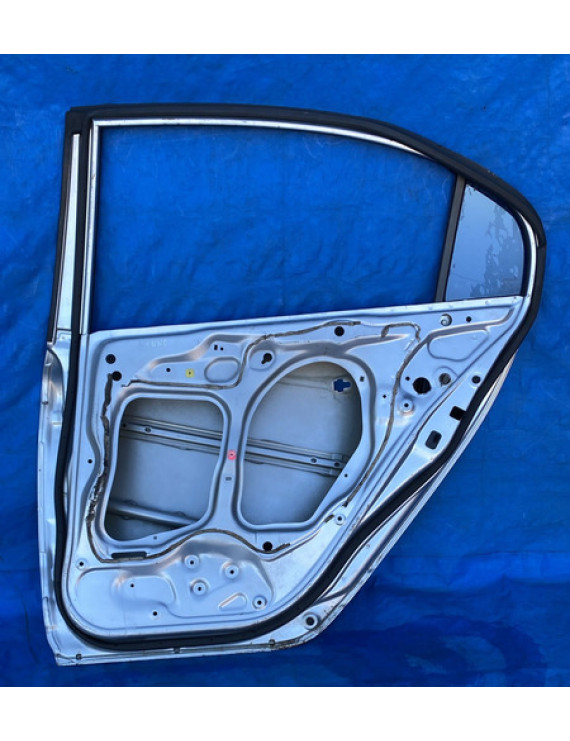 Porta Traseira Direita New Civic 2007 - 2011 Traseira Direita Prateado