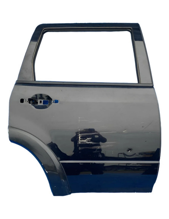 Porta Traseira Direita Mitsubishi Airtrek 2003 2008 Detalhe Traseira Direita Preto