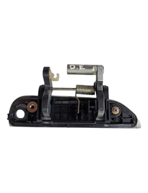 Maçaneta Externa Dianteira Esquerda Honda Fit 2009 - 2014 Prateado Dianteira