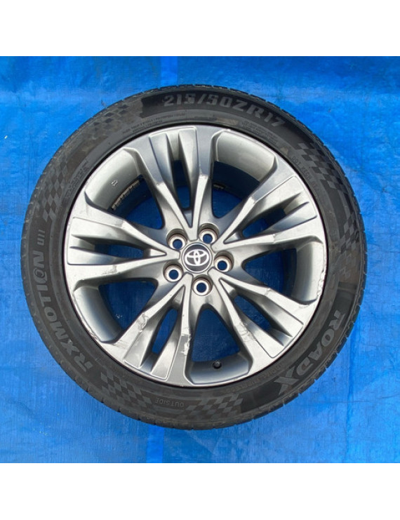 Roda Aro 17 Corolla 2016 2017 2018 2019 Detalhe Preto