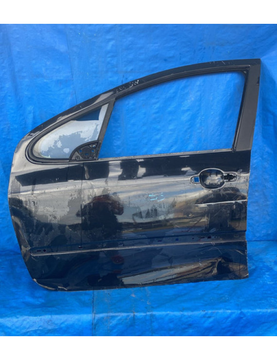 Porta Dianteira Esquerda Peugeot 307 Sw 2010 Dianteira Esquerdo Preto