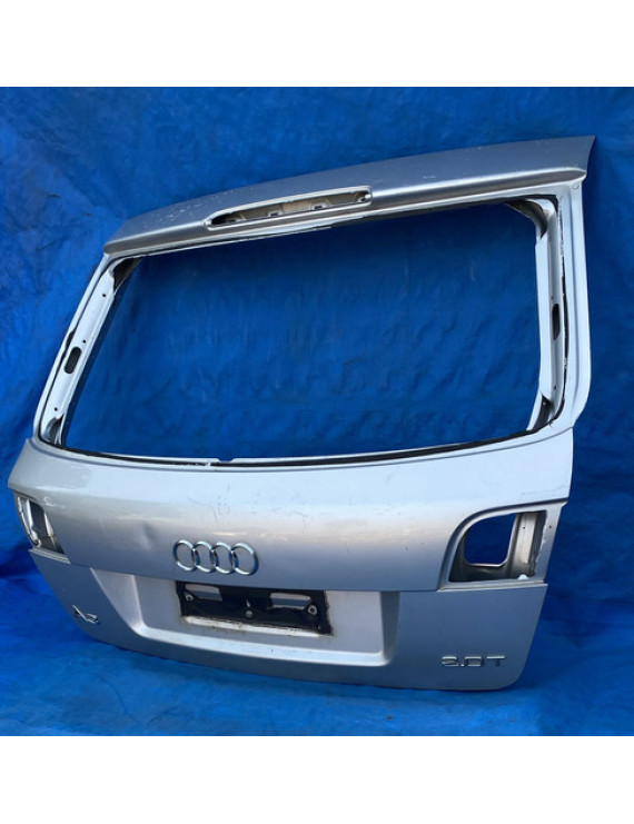 Tampa Traseira Audi A3 Sportback 2007 Prateado