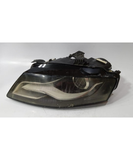 Farol Esquerdo Audi A4 2008 2009 2010 2011 2012 / Detalhe Esquerdo
