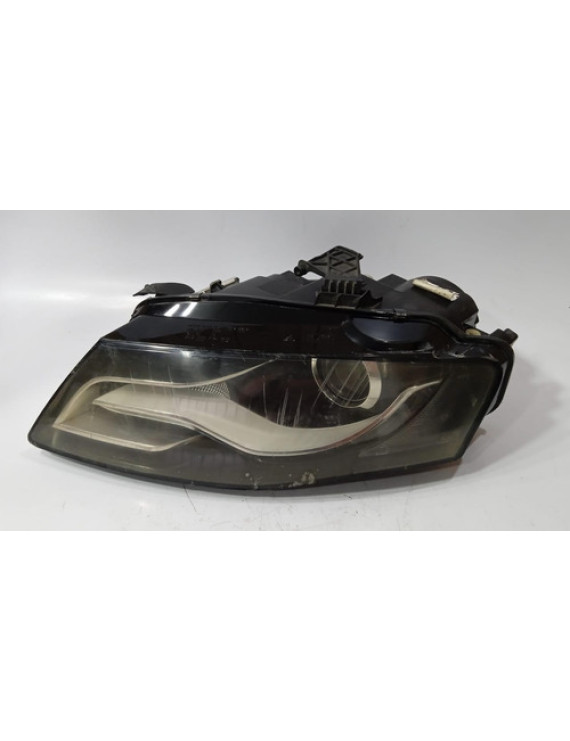 Farol Esquerdo Audi A4 2008 2009 2010 2011 2012 / Detalhe Esquerdo