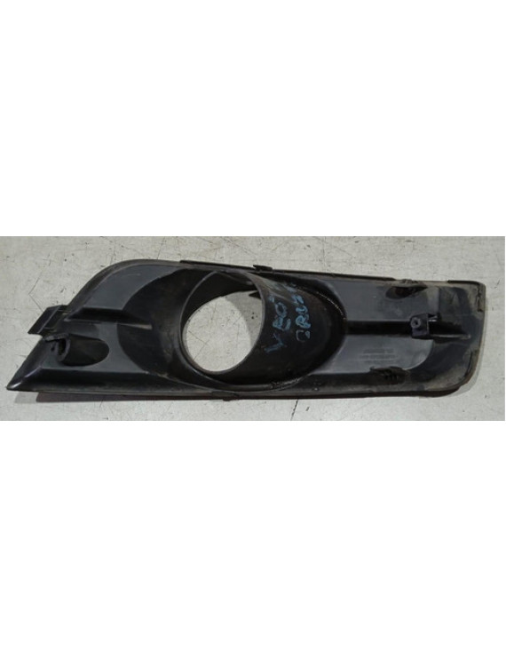 Moldura Farol Milha Esquerdo Cruze 2011 2012 2013 94831151 Preto Esquerdo