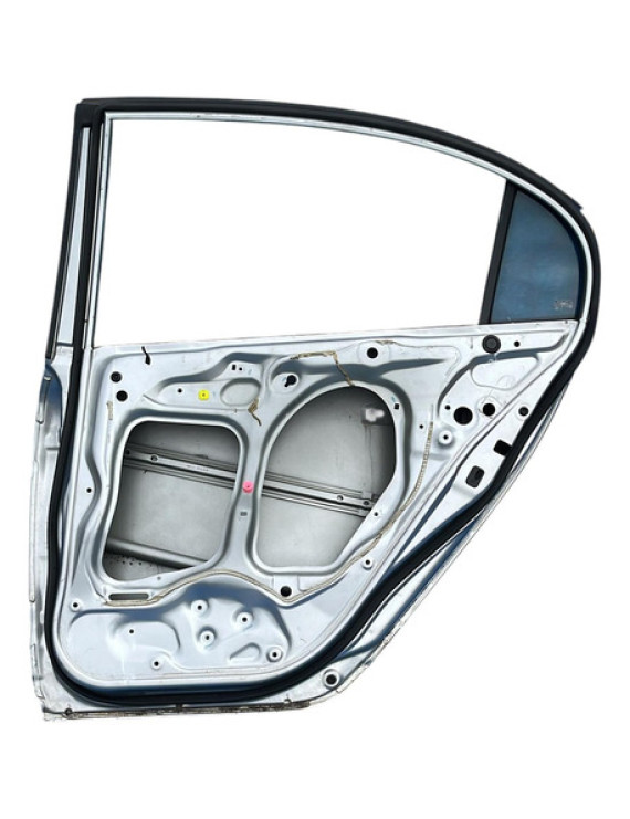 Porta Traseira Direita New Civic 2007 A 2011 Traseira Direita Prateado