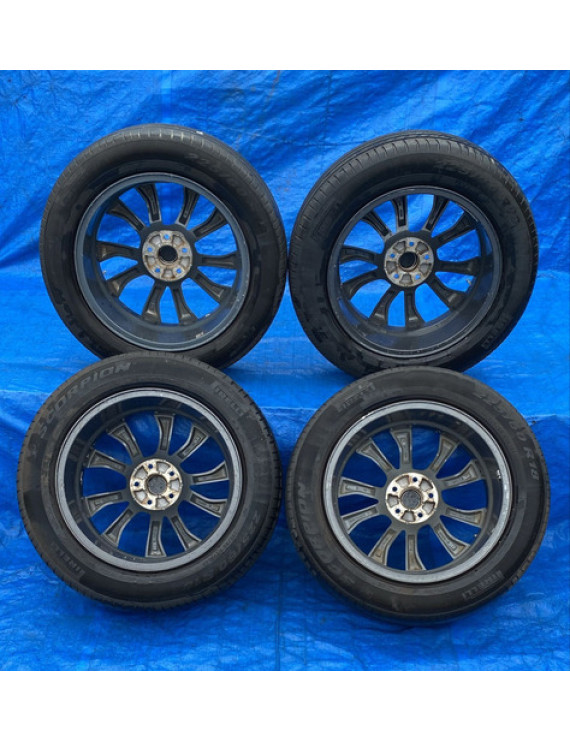 Jogo De Rodas Aro 18 Chery Tiggo 7 2021 2022 Prateado
