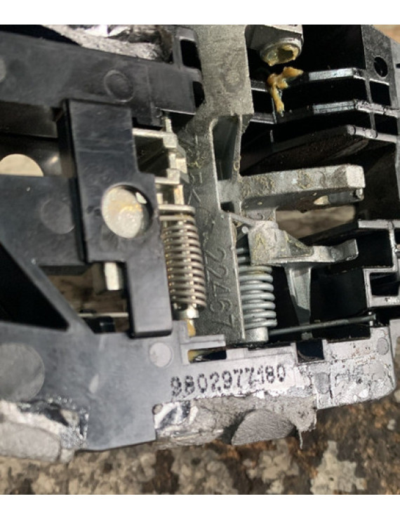 Supoete Maçaneta Traseira Direita Peugeot 3008 2019 Preto