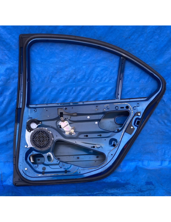 Porta Traseira Direita Peugeot 607 1999 A 2008 Traseira Direita Azul
