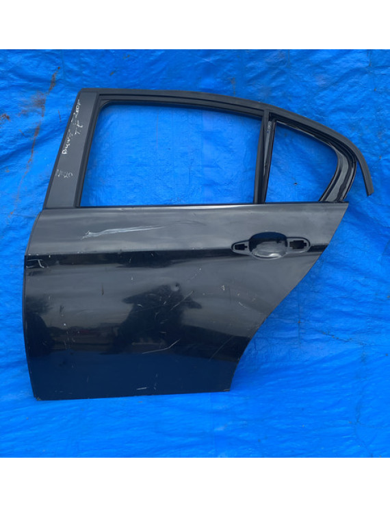 Porta Traseira Esquerda Bmw 320i 2007 2008 2009 2010 2011 Traseira Preto