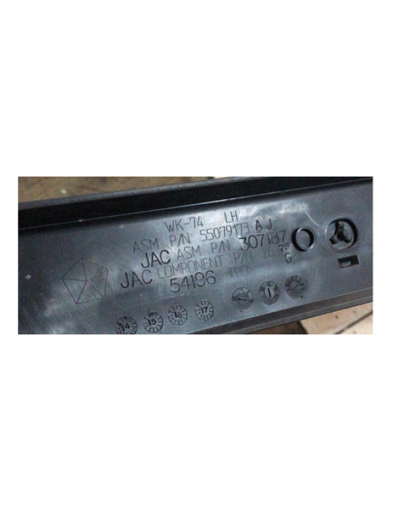 Rack De Teto Esquerdo Jeep Grand Cherokee 11 - 15 55079173aj Preto