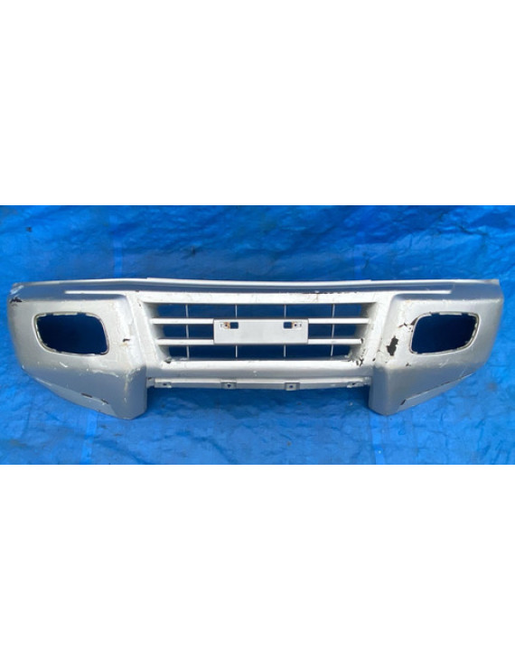 Parachoque Dianteiro Mitsubishi Pajero Full 1999 A 2002 Prateado