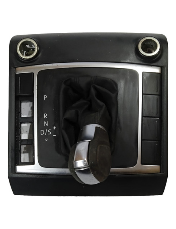 Moldura Manopla Câmbio Aut Amarok 2012 2013 2014 2015 Preto