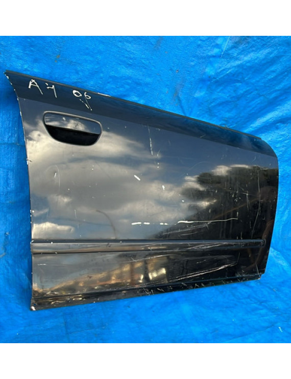 Porta Dianteira Direita Audi A4 2002 2003 2004 2005 Dianteira Direita Preto