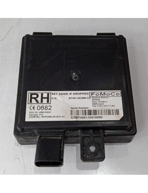 Modulo Estacionamento Direito Ford Edge 2011 / Bt4314c689cd Preto