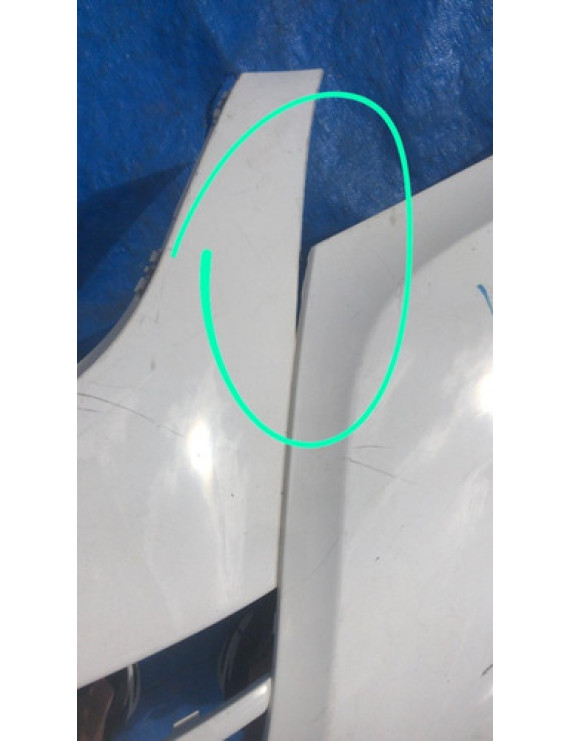 Parachoque Dianteiro Vw Tiguan 2008 2009 2010 2011 / Detalhe Branco