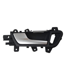 Maçaneta Interna Dianteira Esquerda Audi A4 2007 - 2015 Preto Dianteira