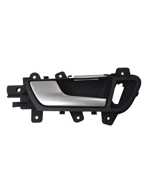 Maçaneta Interna Dianteira Esquerda Audi A4 2007 - 2015 Preto Dianteira