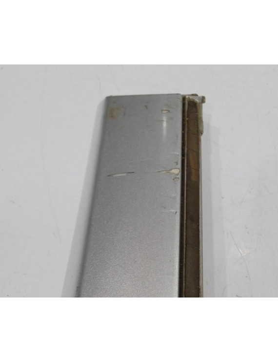 Friso Da Porta Traseira Esquerda Peugeot 407 2006 Preto