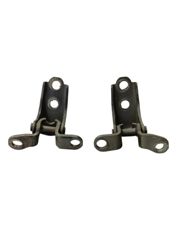 Par Dobradiça Porta Dianteira Esquerda Honda Fit 2003 A 2008