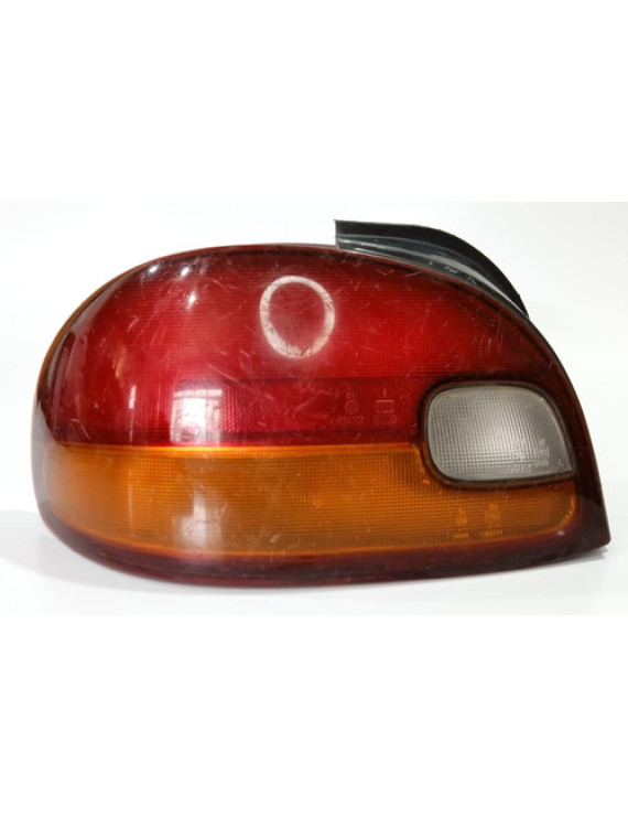 Lanterna Esquerda Hyundai Accent 1997 Detalhe Esquerdo/motorista Vermelho